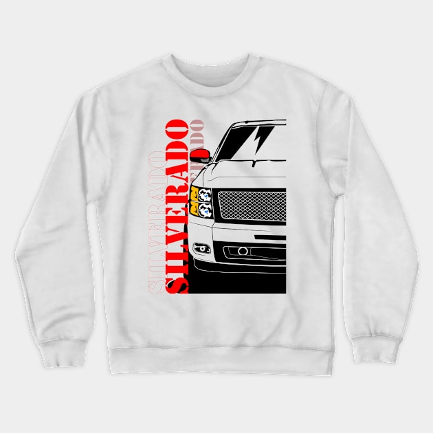 Silverado 2010 Crewneck Sweatshirt by SquareFritz